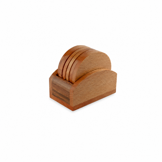 Wooden Coaster set of 6