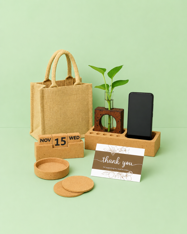 The Green Desk Organizer Set