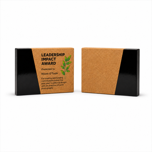 Eco-Friendly Cork Rectangle Trophy