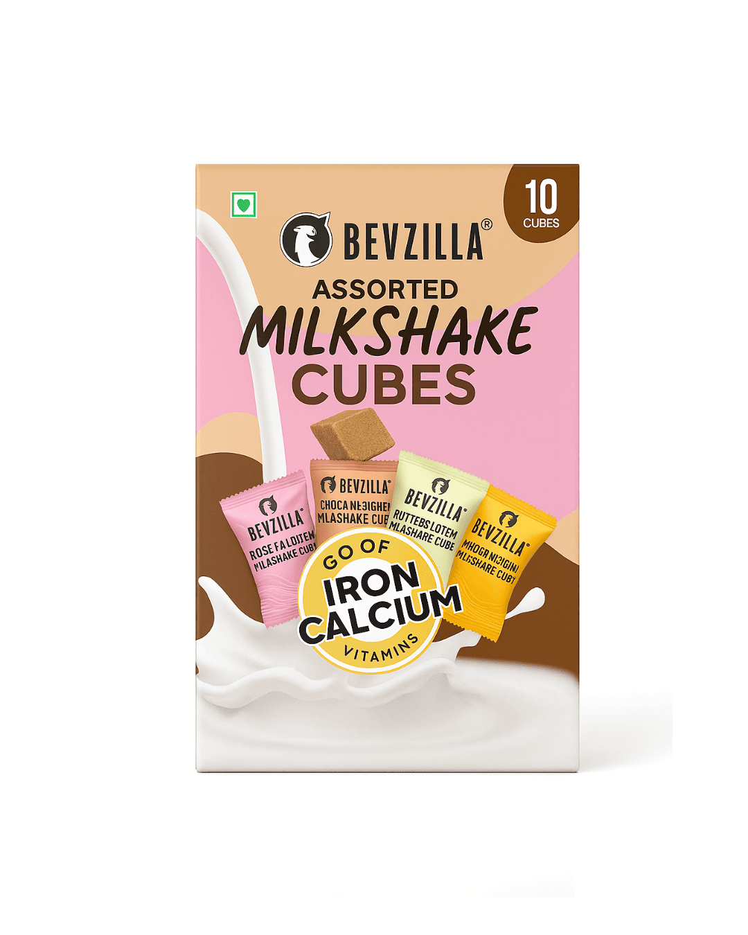 Instant Milkshake Assorted Cubes