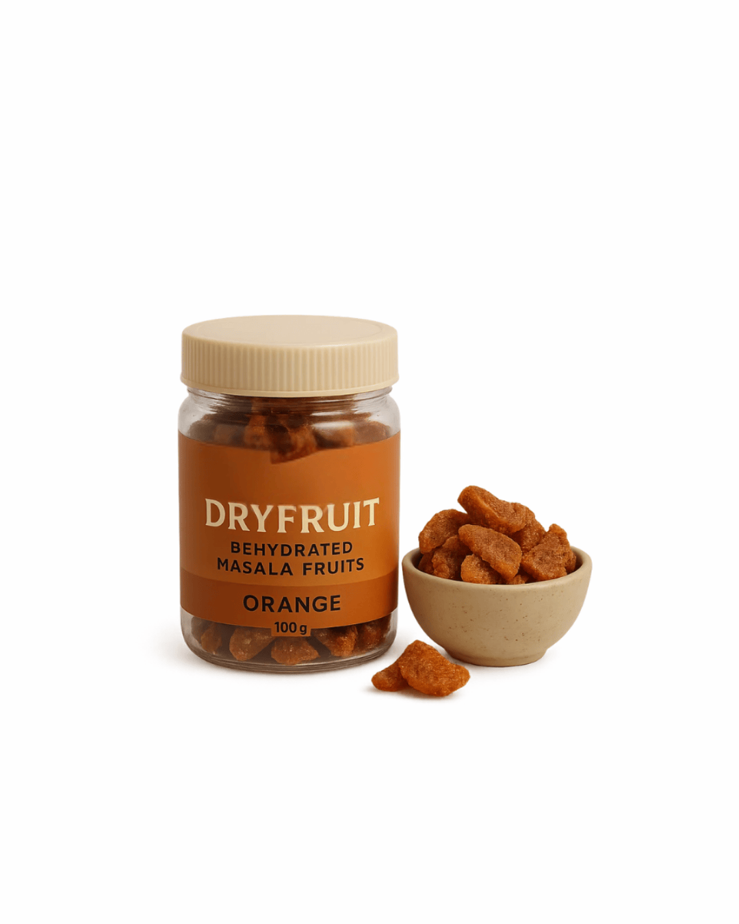 Dehydrated Masala Dryfruits - Orange ( 100 grams ) Dehydrated Masala Dryfruits - Orange ( 100 grams )
