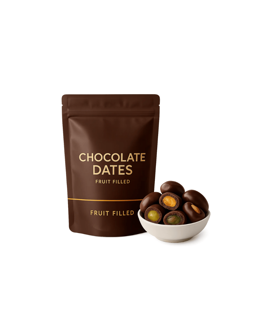 Chocolate Dates Fruit Filled ( 20 grams ) Chocolate Dates Fruit Filled ( 20 grams )