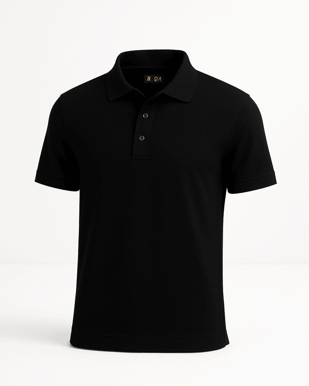 Black Golfer Polo T-shirt