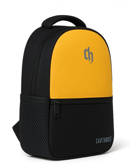 Vibrant Yellow Backpack