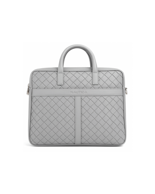 Bags_Laptop _#60452_BG040_ Laptop Bag Checks Grey_Beige - 03 Nautica Laptop Bag Checks Grey / Beige