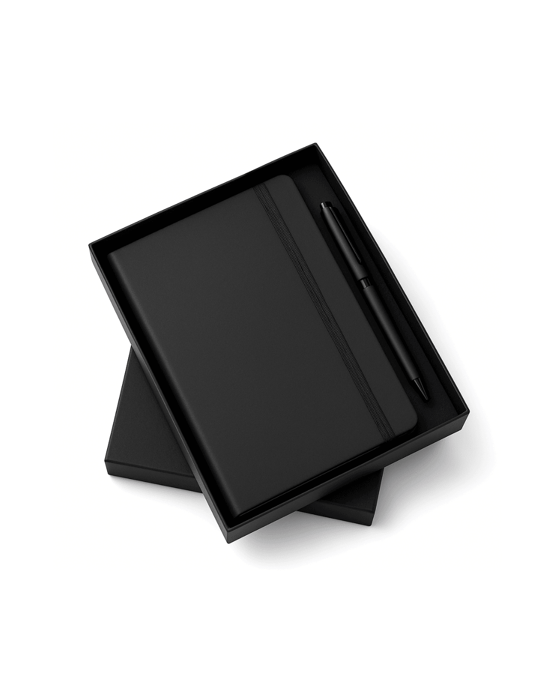 Black Elastic Pen & Diary
