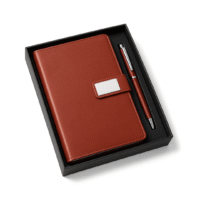 Brown Mars Pen & Diary