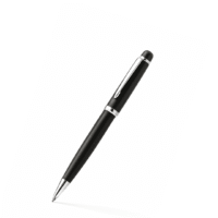 Black Elastic 4 in 1 Pen, Diary, Cardholder & Keychain