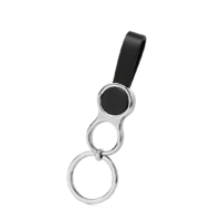 Black Elastic 3 in 1 Pen, Diary &Keychain
