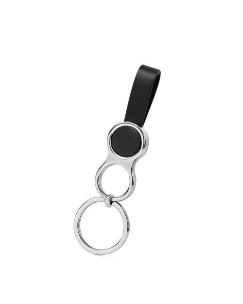 Black Elastic 3 in 1 Pen, Diary &Keychain