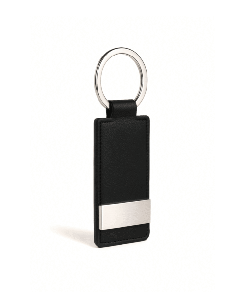 Black Elastic 4 in 1 Pen, Diary, Cardholder & Keychain