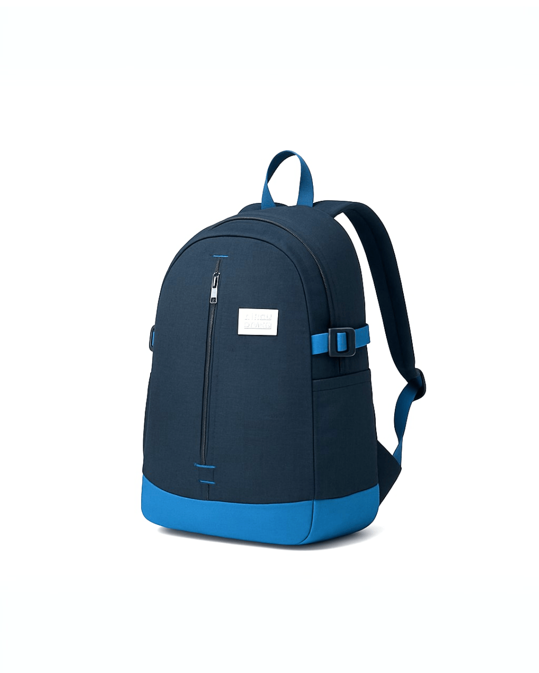 Modern Grey & Blue Laptop Bag