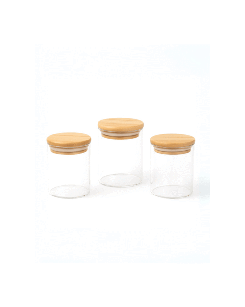 Glass Jar Set (3 pcs x 220ml)