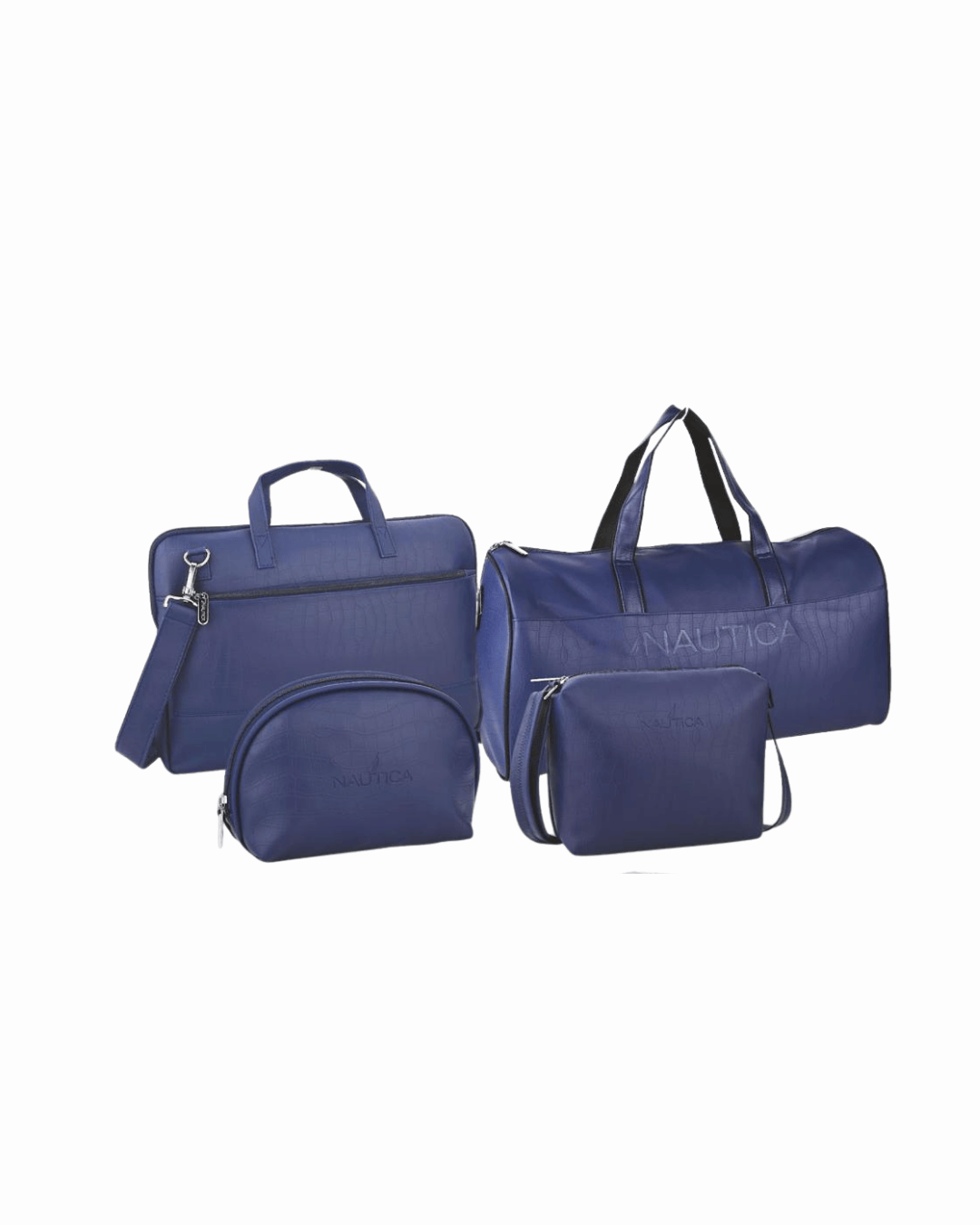 Nautica Navy Blue 4-in-1 Travel & Work Set