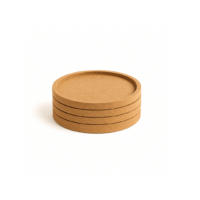 Cork Coaster Set of 4 with case Cork Coaster Set of 4 with case