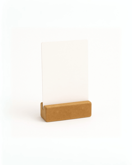 Cork Pop Up Card Holder Cork Pop Up Card Holder