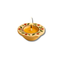 Coffee & Carry Gift Combo - Ceramic Diya Set Ceramic Diya Set