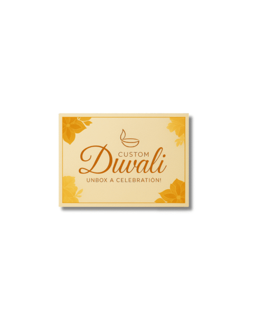 Crunch & Carry Gift Box - Festive Greeting Card Festive Greeting Card