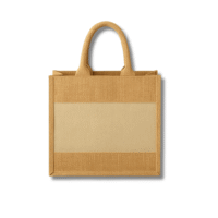 Power & Prasad Hamper Jute Bag with Canvas Pocket