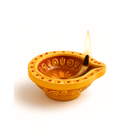 Rhythm & Richness Hamper Ceramic Diya Set (Set of 2 – Small)
