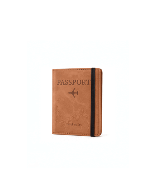 The Festive Voyager Kit - Leather Passport Cover Leather Passport Cover
