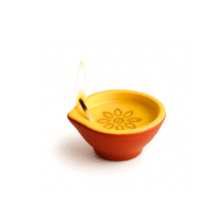 The Gourmet Diwali Treasure Ceramic Diya Set