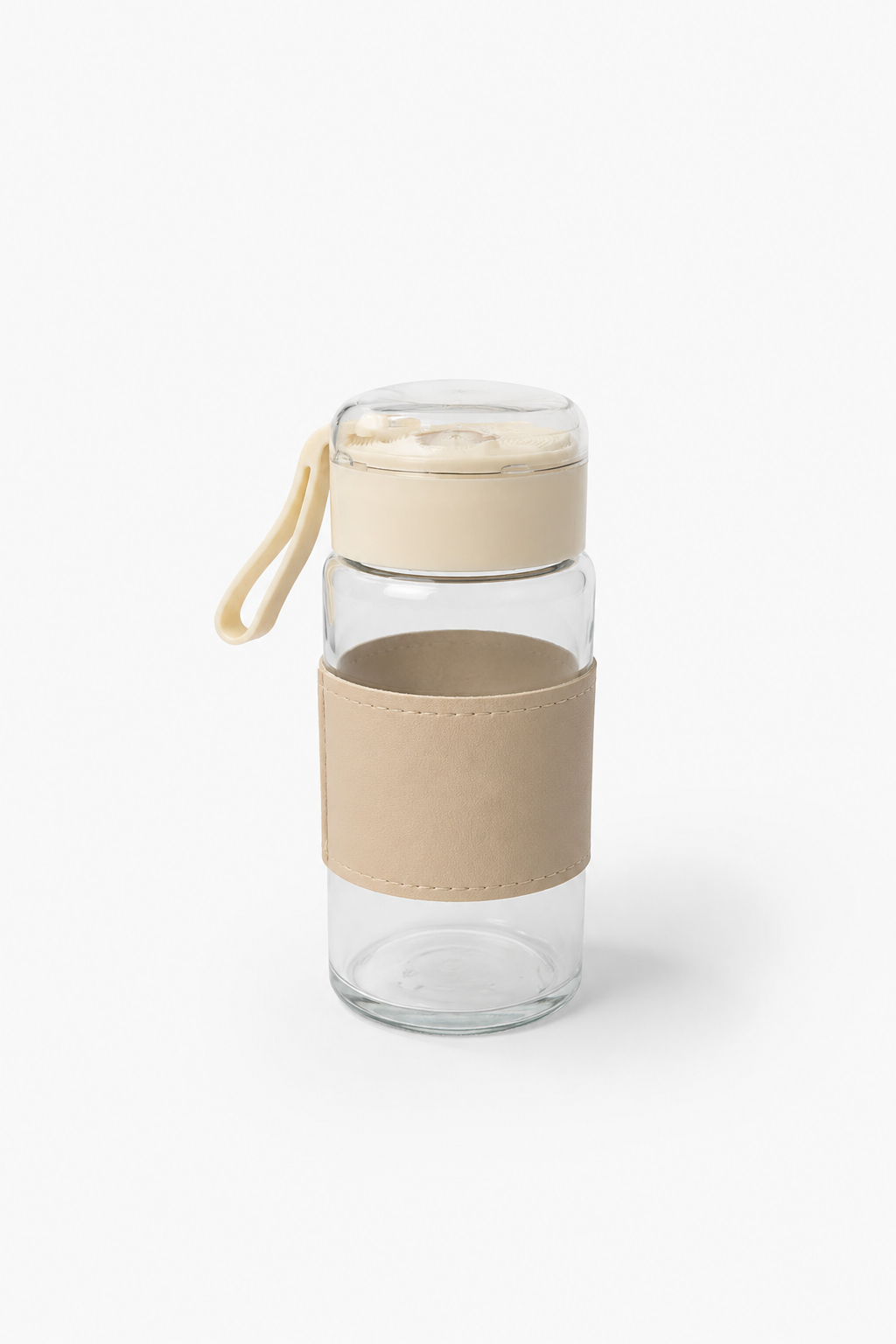 Glass Bottle with Sleeve 340ml Glass Bottle with Sleeve 340 ml